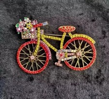 Spilla bicicletta taglio tondo