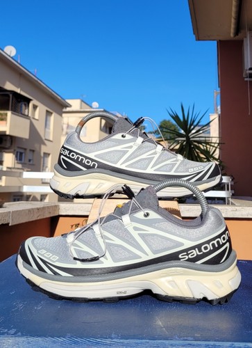 Salomon xt6 white - salomon, white/black