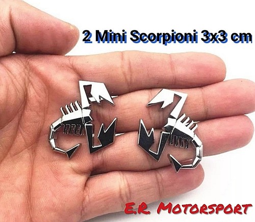 Mini stemmi cromati - 2,