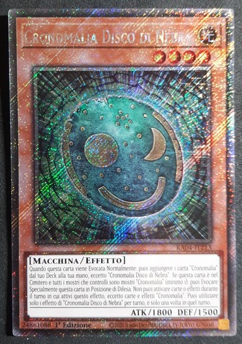 Cronomalia disco nebra rara - di,