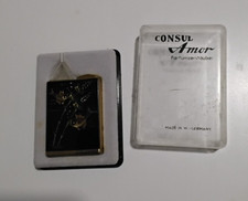 Raro Parfumzerstäuber CONSUL AMOR FLACON  portaprofumo/accendino smalto anni'70?