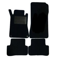 Set Tappetini Tappeti Mercedes CLK (A209) Cabrio e (C209) Coupè 2002 2010, neri