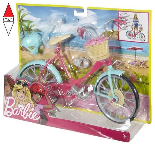 Bambola mattel barbie - bambola, bike