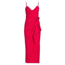 Ungaro pleated rose lucia midi - pleated,