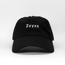 Cappello papà nero Zzyzx CA