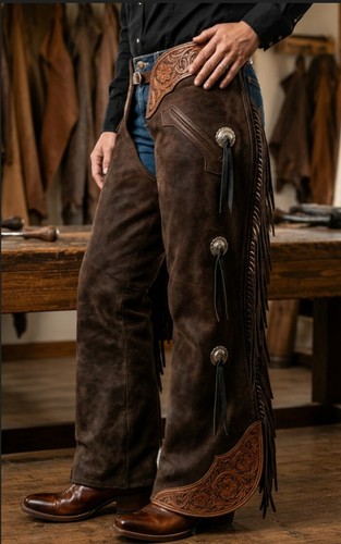 Handmade western leather - western,