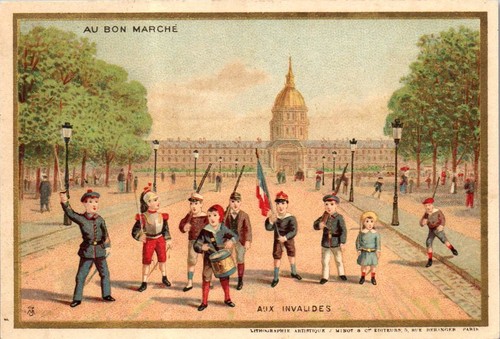Chromos bon marche voir - au,