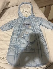 Sacco Neve Azzurro Per Neonati 62 Cm Con Guanti Inclusi marca Brums