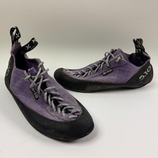 Scarpe da arrampicata Five Ten Anasazi stringate da uomo 9,5 viola stealth C4 USA