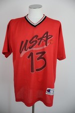 CHAMPION USA NBA BASKET MAGLIA UOMO TG XL MAN T-SHIRT COTONE VINTAGE SPORT