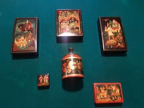 Collezione decorativa scatole