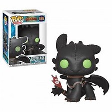 Dragon Trainer Sdentato Toothless POP Animation #686 Vinyl Figure FUNKO