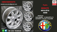 Cerchi Minilite 6x13 4x98 Alfa