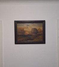 Il mio dipinto olio su tela (70 cm x 50 cm) con cornice (85 cm x 65 cm) 1995