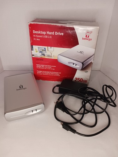 Iomega silver desktop - silver,