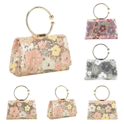 Pochette donna fiori