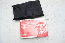Honda SLR FX 650 Vigor Manuale