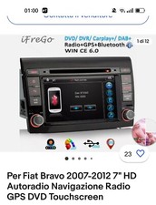 Per Fiat Bravo 2007-2012 7" HD