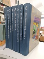 Maiotti CORSO DI GRAFICA CREATIVA 8 volumi Opera Completa illustrata FABBRI