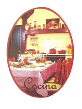 (35052) Targa Legno Adesivo