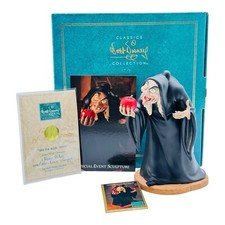 WDCC Disney Biancaneve e sette nani prendi la mela Dearie statuina strega NUOVO