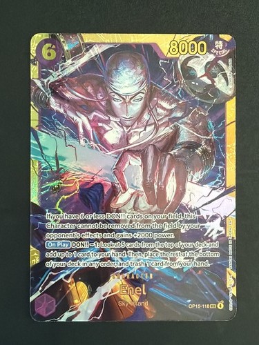 One piece tcg - enel, op15-118