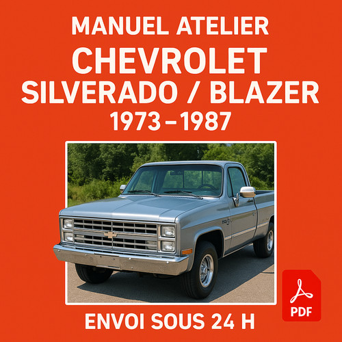 Manuel atelier chevrolet - manuel,