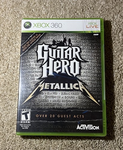 Guitar hero metallica per xbox - guitar,