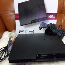 Sony PlayStation 3 PS3 160 GB CECH-3000A nero antracite console di gioco scat...