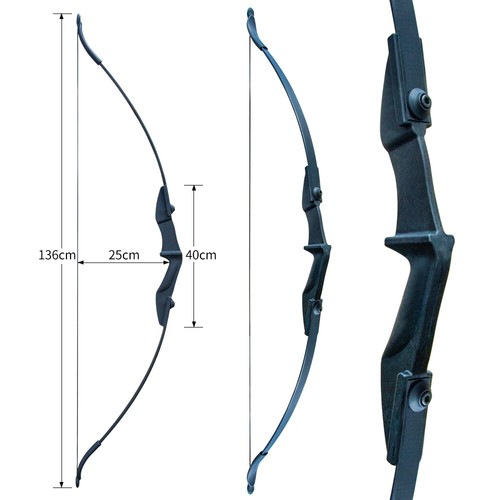 40lbs arco ricurvo da - 53",