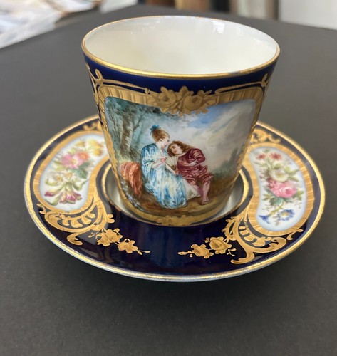 Antico sevres francese tazza - antico,