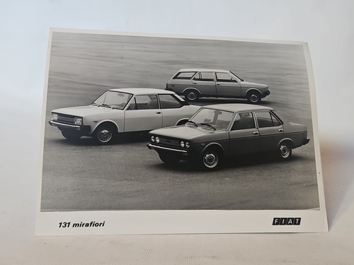 Fotografia epoca fiat 131 - d'epoca,