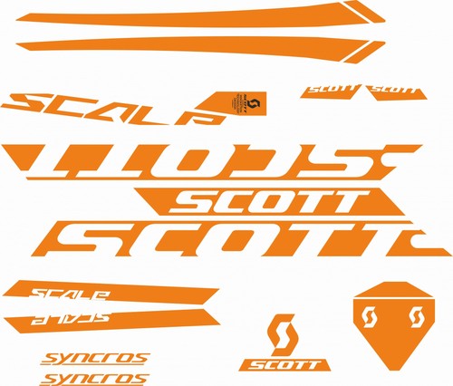 Adesivi telaio scott scale 940 - telaio,