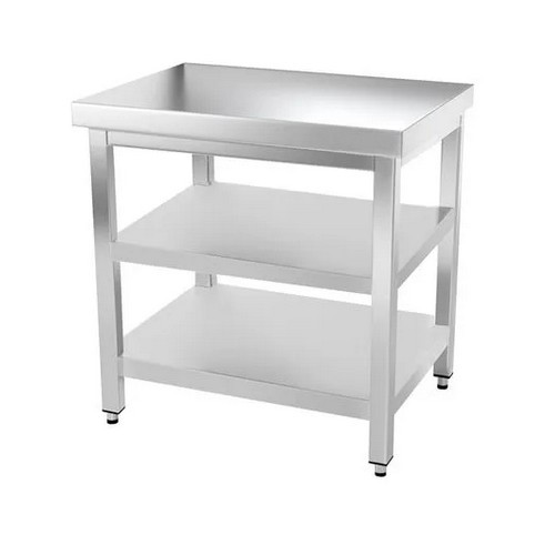 Tavolo 60x60x85 acciaio inox