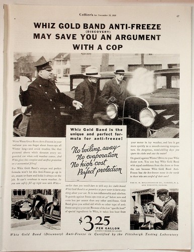 Whiz gold band 1930 - whiz,