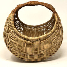 Cesto sfera in vimini rattan