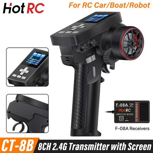 Hotrc 8ch 2 4g - ct-8b, 2.4g