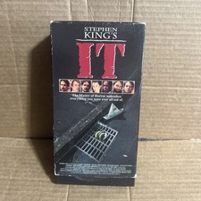 Stephen king - it, (vhs,