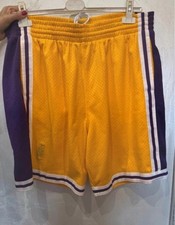 nba shorts mitchell & ness los angeles lakers xxl