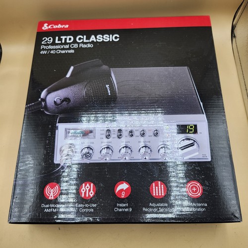 Radio cobra ltd dual - radio, 29