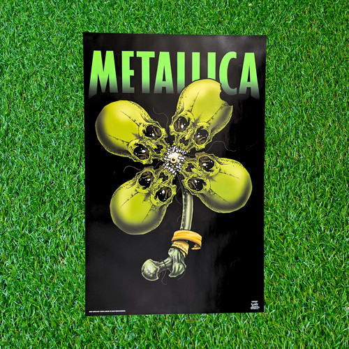 Poster vintage 2001 metallica - poster,