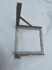 Staffa supporto a parete in ferro zincato per attrezzature carico 1000 KG.