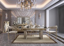 Komplettset Esstisch 6x