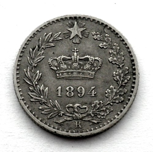 Italia centesimi 1894 r - italia,