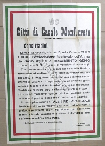 Manifesto città casale - manifesto,