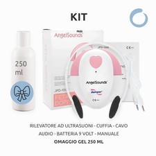 RilevatoreBAMBINO fetale doppler Angel SOUND CUORE MONITOR PORTATILE Angelsounds