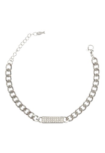 Bracciale donna catenina - bracciale, con