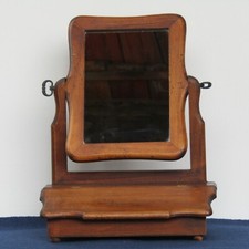 ANTICA TOILETTE - PORTATRUCCO - PORTAGIOIE IN LEGNO DI NOCE DA COMO'  - ITALIA