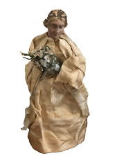 San Santon Antico Presepe Napoletano Italiano XVIII XIX° - 20 CM di Lunghezza