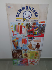 INSEGNA TABELLA GELATI SAMMONTANA SUPER MARIO BROS